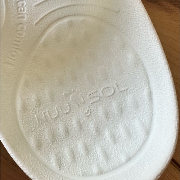 NuuSol Arch Support White Sandals size 9 - Picture 6 of 6